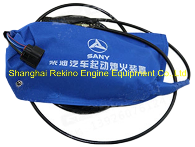 60040503 Shut off solenoid SANY excavator parts for SY215
