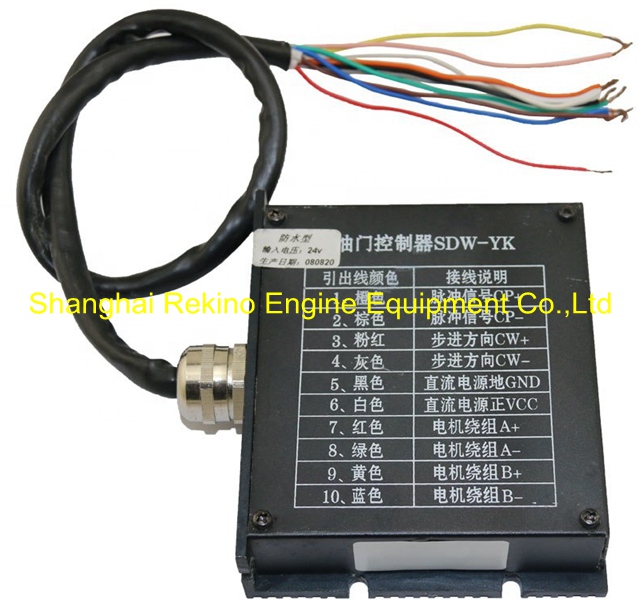 A249900000400 SDW-YK Throttle controller for SANY excavator parts SY210